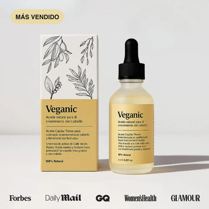 ACEITE NATURAL VEGANIC PARA EL CABELLO
