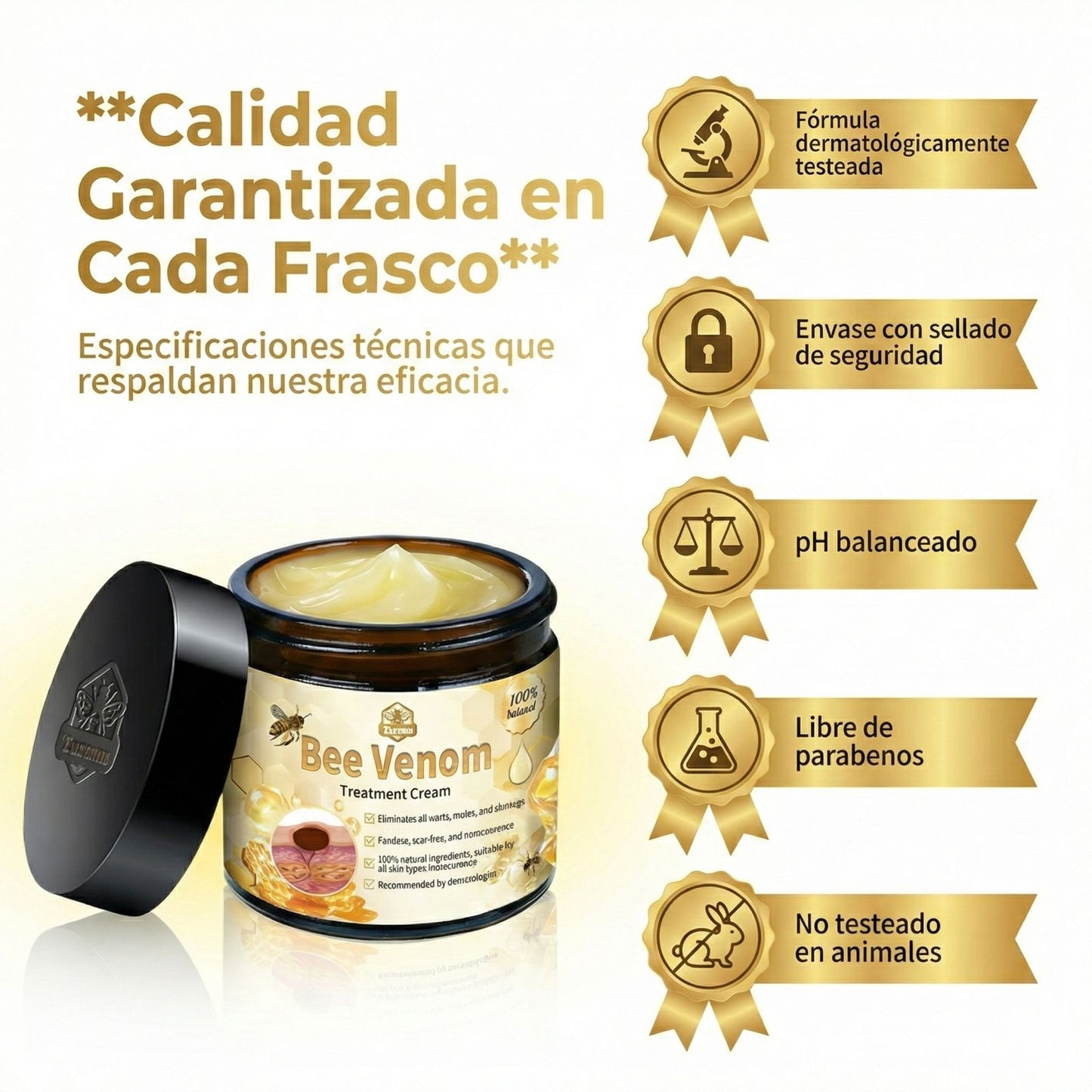 Bee Venom Cream – Regeneración de Piel y Alivio Muscular