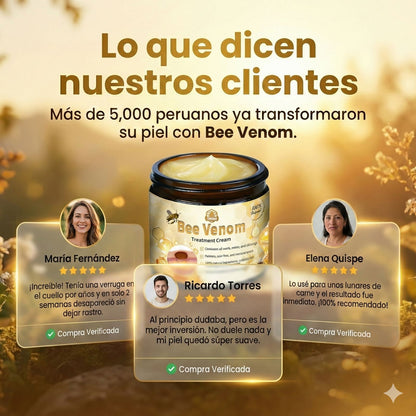 Bee Venom Cream – Regeneración de Piel y Alivio Muscular