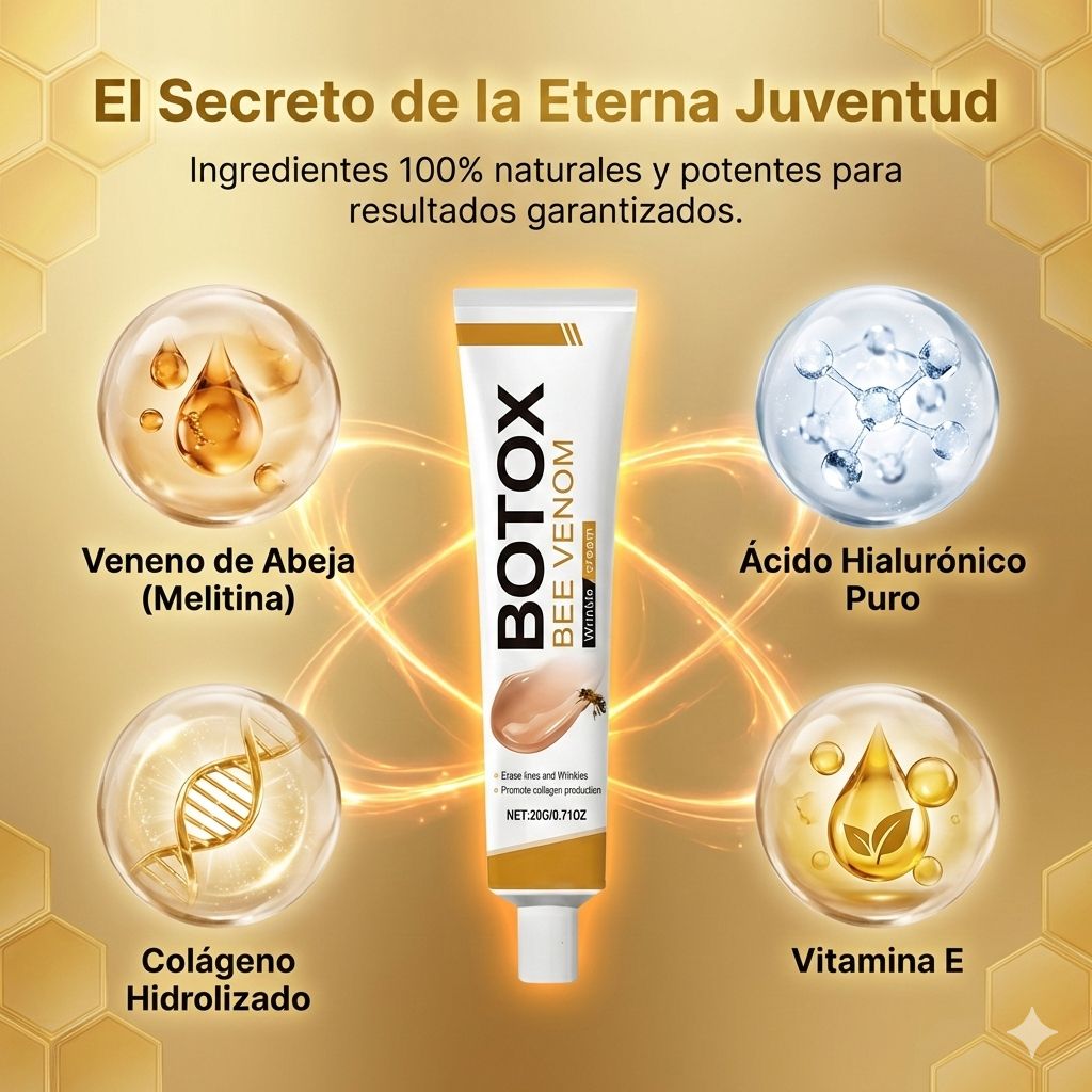 BOTOX BEE VENUM - CREMA ANTIEDAD PARA REJUVENECER TU PIEL
