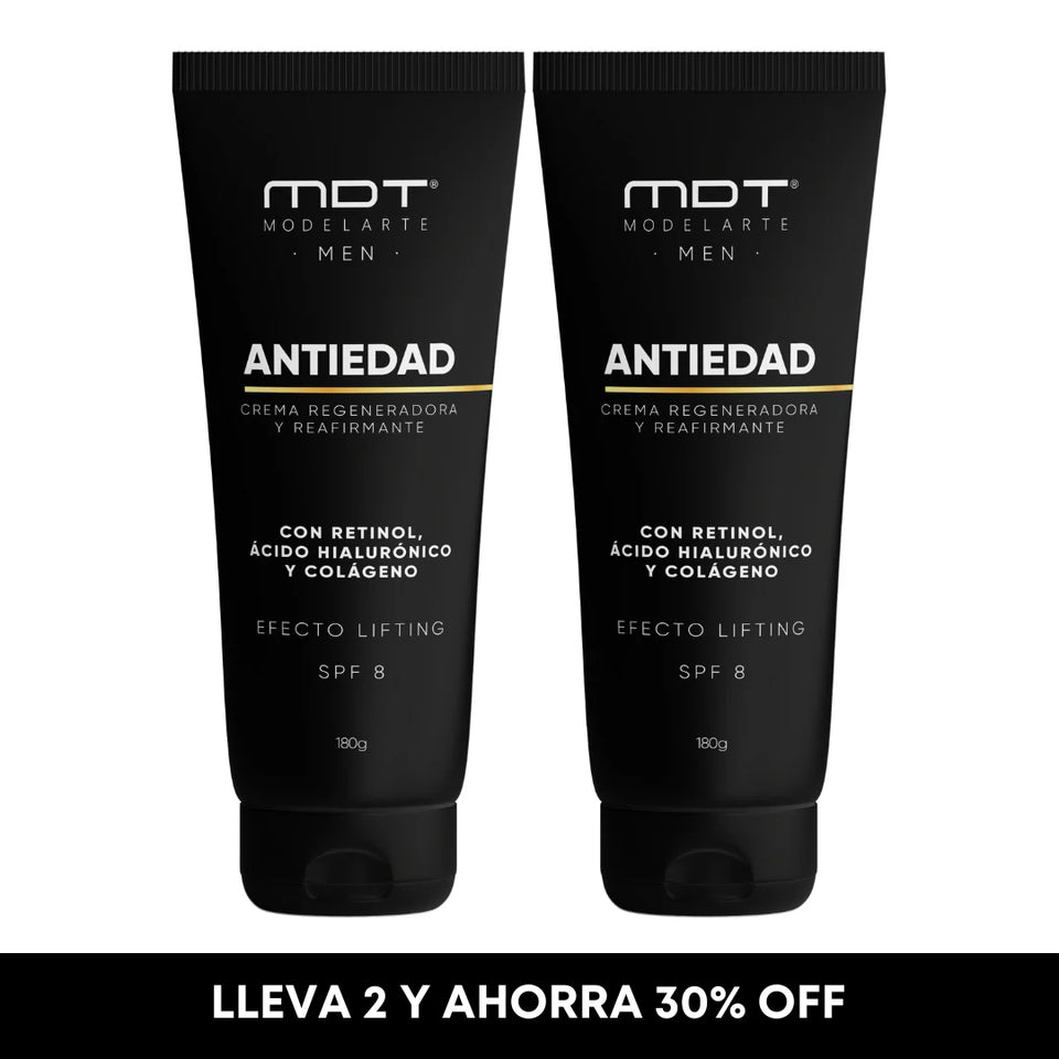 CREMA ANTIEDAD MDT MEN™ - REJUVENECE AL INSTANTE